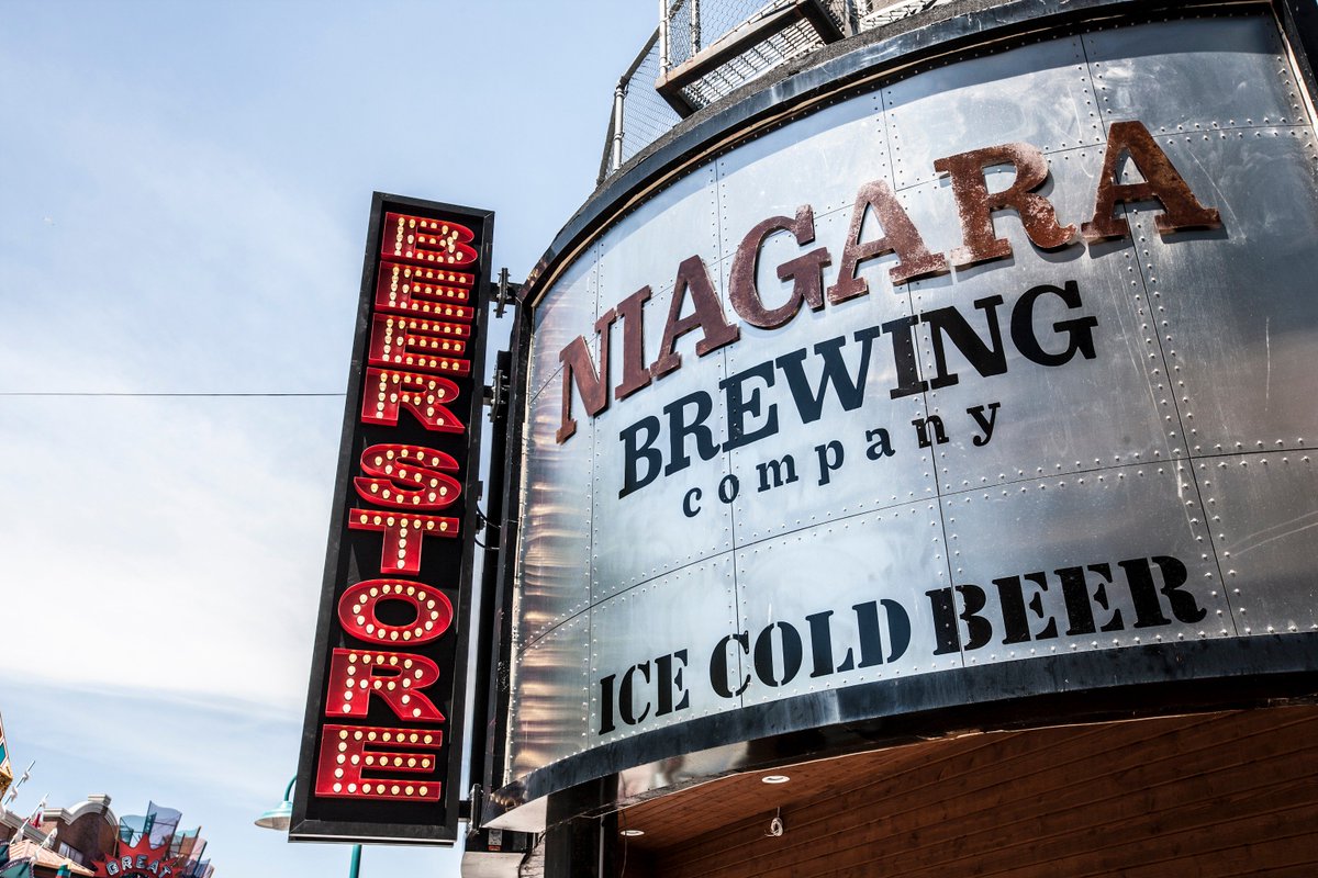 NiagaraBrewCo's tweet photo. We're gettin' thirsty &amp; hungry just looking at the setup for @NFBeerFest this weekend... https://t.co/O5fPx2Jqjm https://t.co/fECiWuOWRc