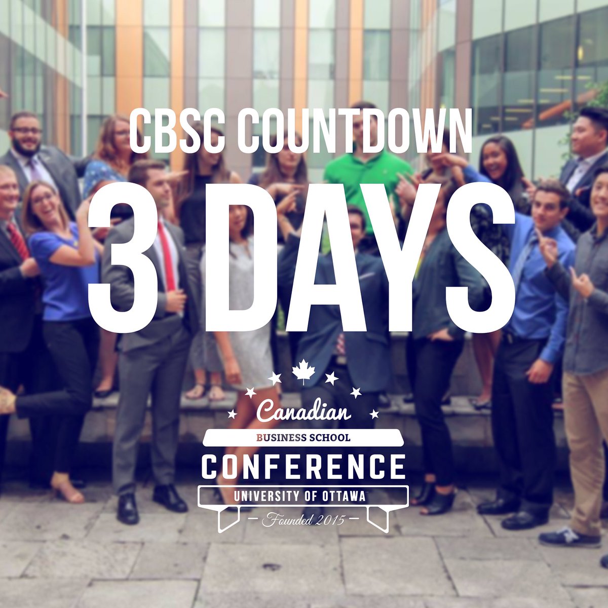 TheCABS's tweet photo. Have you packed for CBSC? We are only three days away! #CBSC2016 https://t.co/VpfHB2Zvhd