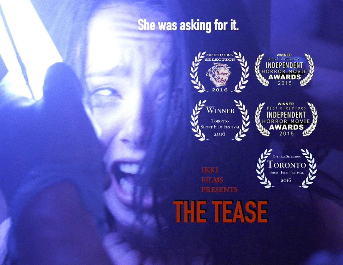 Helloikkifilms's tweet photo. Throwback to the 1st film we made as a company just 1 year ago! #horror #film #womeninfilm https://t.co/l7TZI3REzG