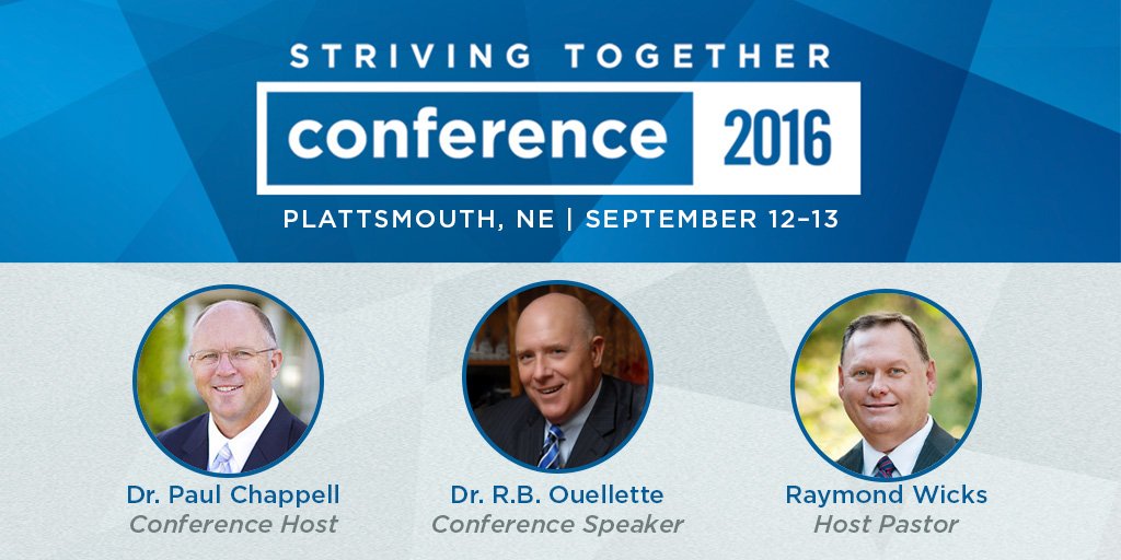 Join us at our next ST Conference in Plattsmouth, NE. It's only two weeks away—Sept. 12–13! bit.ly/29wLCuL