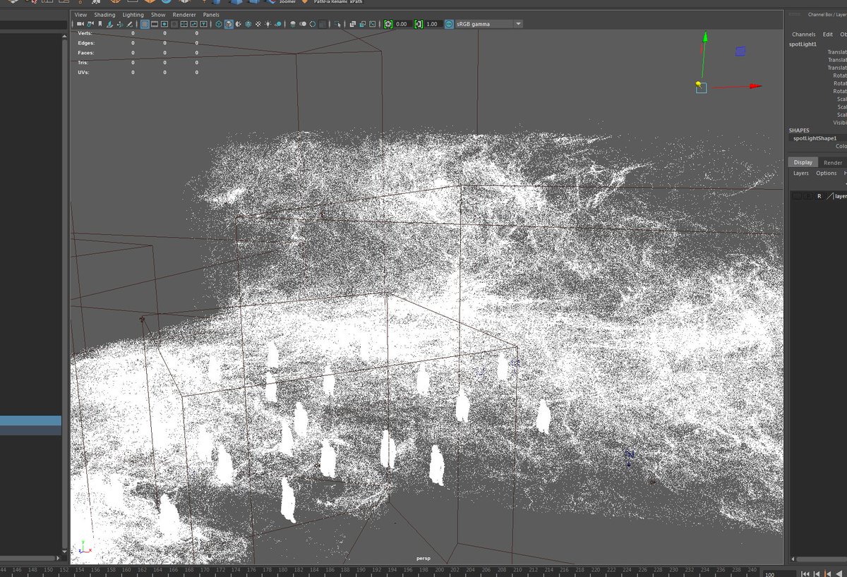 StfWyt's tweet photo. #3D scene of our last #particle #storm shot for @dawn_geometry #MusicVideo
#maya #compositing #ParticleStorm #mocap https://t.co/8neLQJzqCS