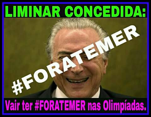 MariluParreiras's tweet photo. #ForaTemerRio2016 https://t.co/4gUVu4nbuc