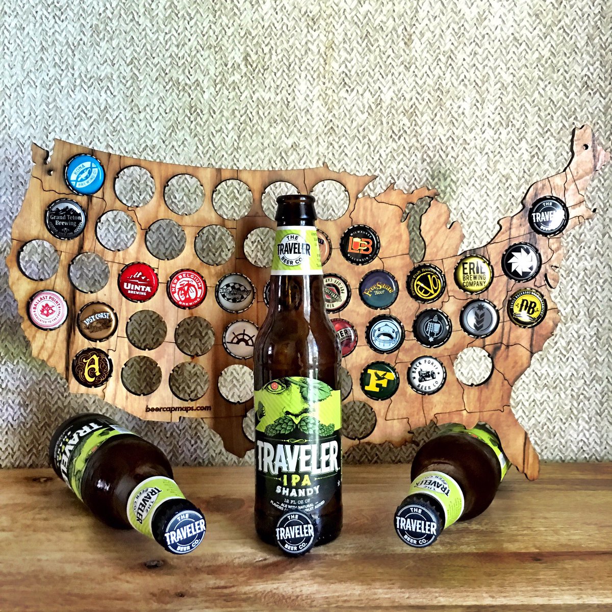 beercapmaps's tweet photo. Staying refreshed with some summer beer - The #IPAShandy from @TravelerBeer! #TopBrewsTues https://t.co/r6g0879QcP
