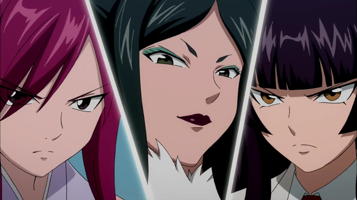 Erza vs Minerva vs Kagura was intensity at it's finest