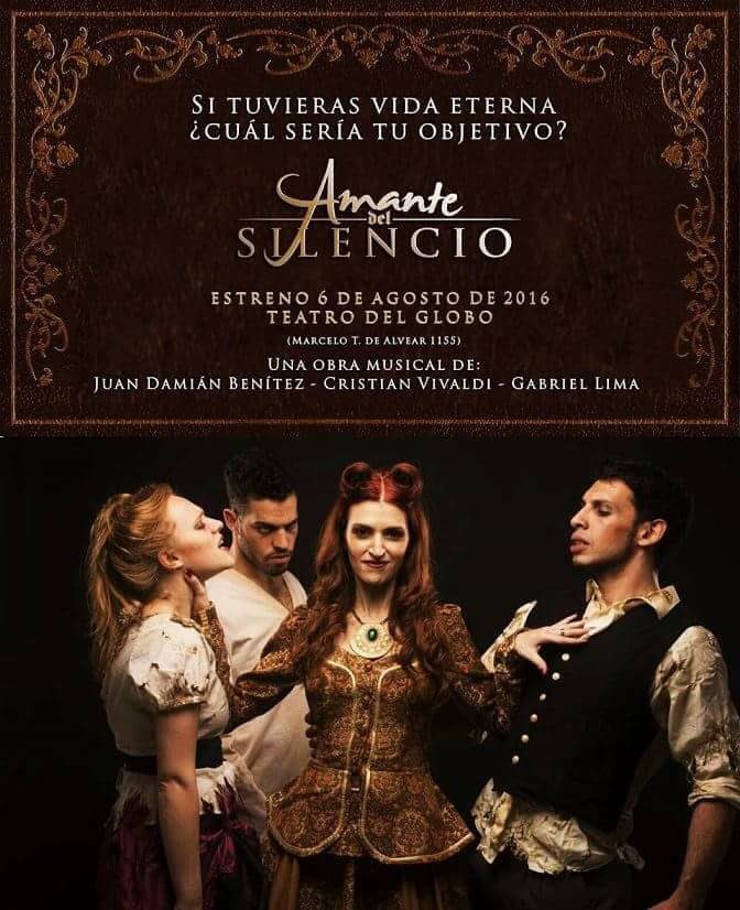 ¡Sorteo! Si! Espect te invita al musical AMANTE DEL SILENCIO Hace RT e ingresa "viernes" o "sábado" y participá!