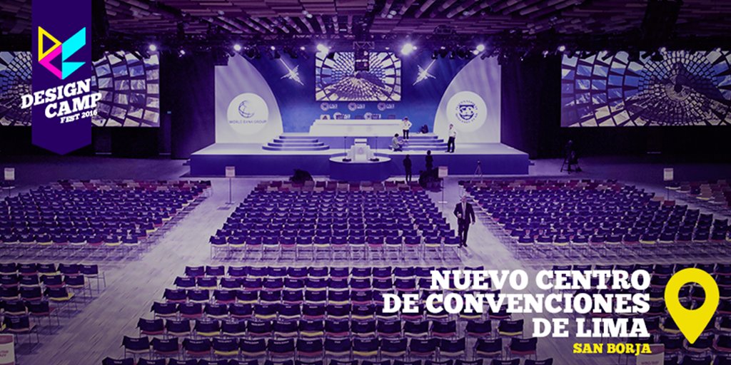 atrapaloperu's tweet photo. ¡¿Aún no tienes tus entradas para #DesignCampFest?! Atrápalas aquí con 13% Dto. https://t.co/T90ORT97kv https://t.co/2oc9HXVOtd
