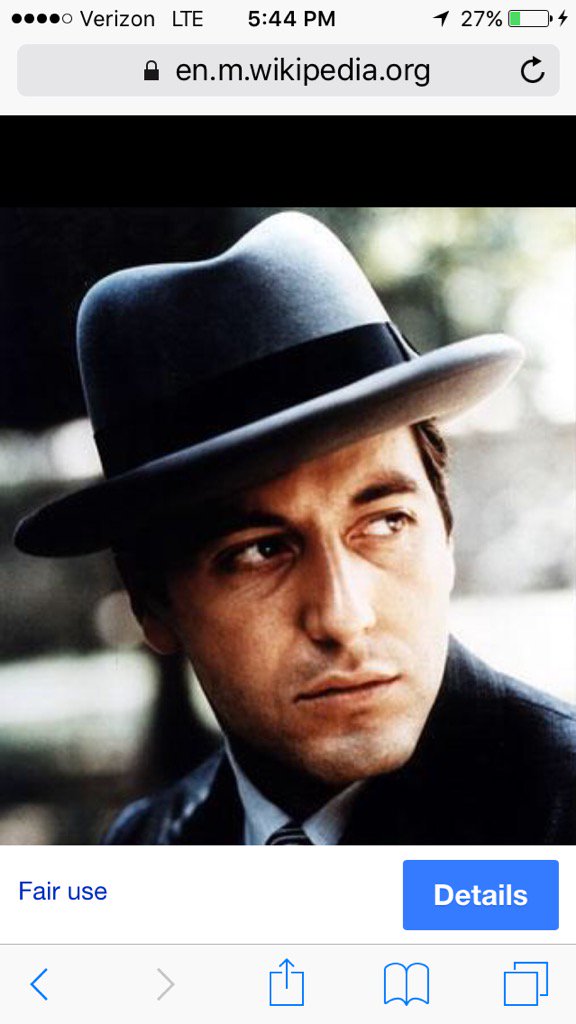 abmgjohnson's tweet photo. Donald Corleone put a hit out on Hilldog today. Let's face it our choices suck. #writeinrubio anyone? https://t.co/t9VK6MPtyK