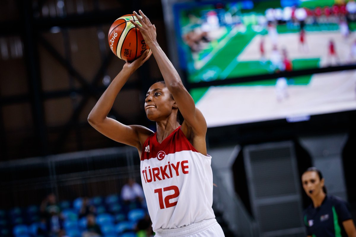 Lara Sanders has set a Rio2016 Olympicshigh 36 points in TUR's 76