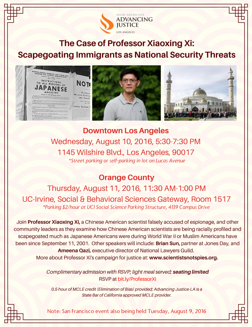 ajsocal_'s tweet photo. Thank you to some of our co-sponsors for our #ScientistsNotSpies events this week! @OCAPICA97 #NCRR #OCAABA https://t.co/M6tsq4y4ax
