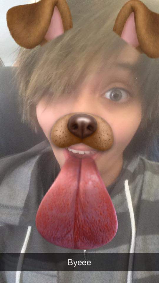 Maxxythorn's tweet photo. I love the dog filter! https://t.co/t2wco3jM0C