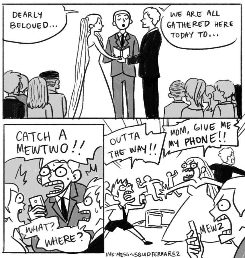 TheGamnesia's tweet photo. Priorities. #pokemongo #niantic https://t.co/gBjszHt4BY