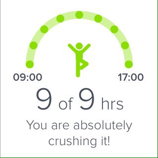 RachelDietetics's tweet photo. I think this is the first time I've got this! #Fitbit #FitbitFlex https://t.co/fti49MSwFf