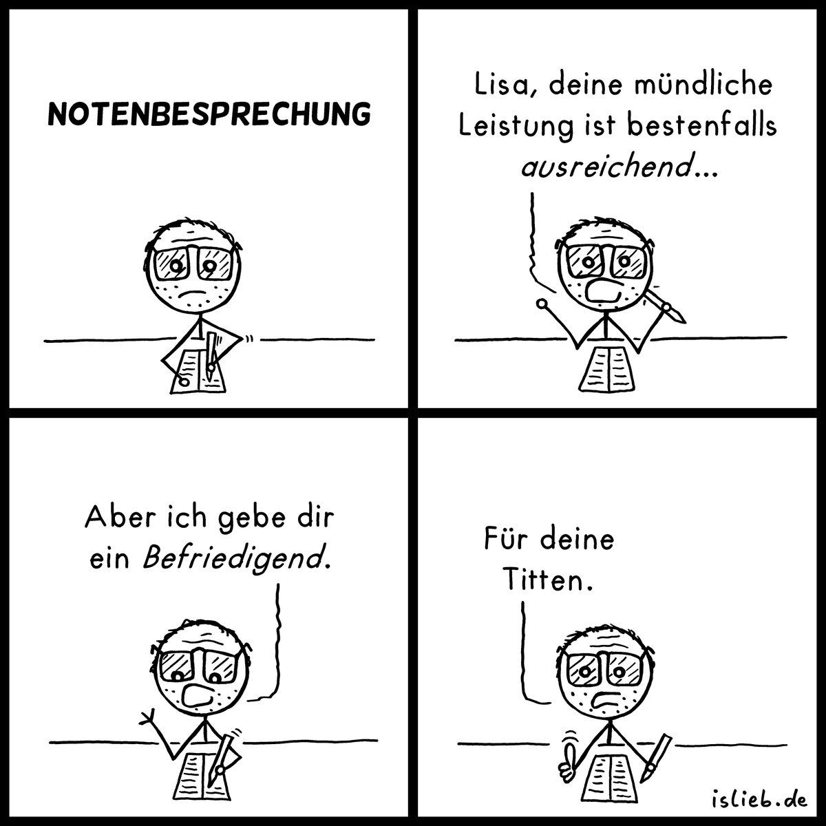 Islieb's tweet photo. #SätzeVomLehrer :) https://t.co/nF5LmebqIz