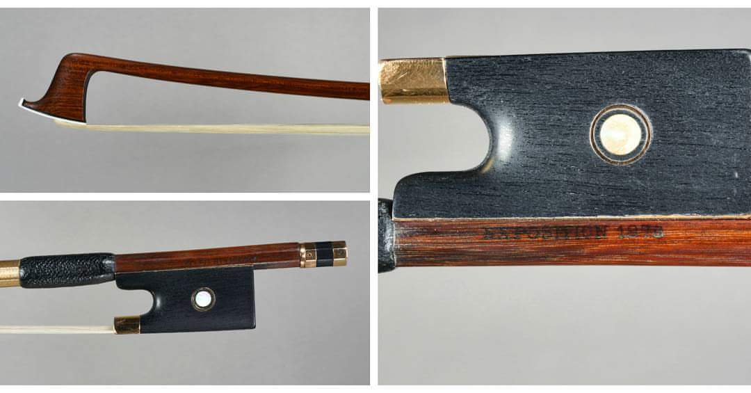 pr_manager's tweet photo. A fine and rare example of a Voirin #violin #bow made for the 1878 World Exposition /#princessviolin 👸 #queenviolin https://t.co/vJk3vBMz5y