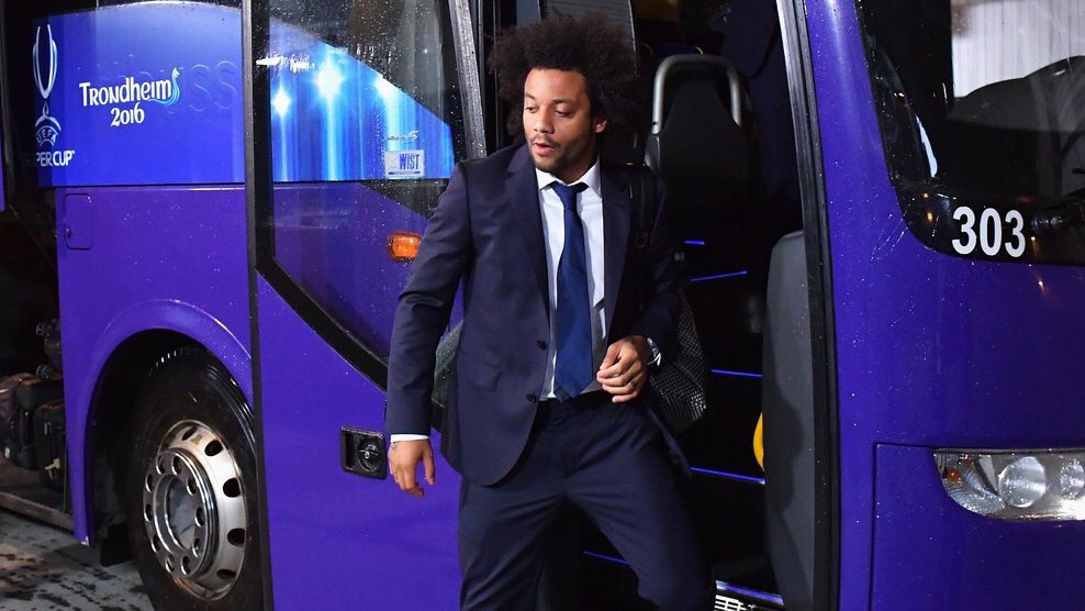 RMadridInfo's tweet photo. Lerkendal Stadium | Marcelo https://t.co/a1yZRKuaSw