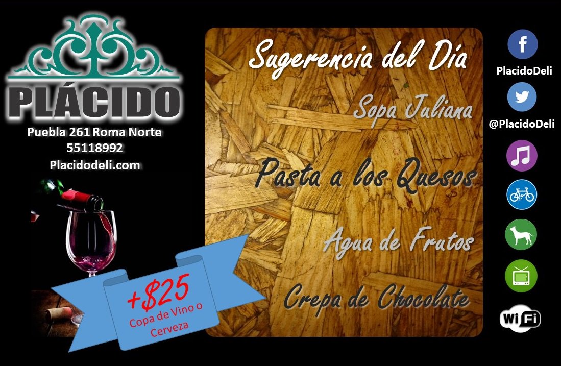 PlacidoDeli's tweet photo. #FelizMartes @Foodimx @SoloEnDF @restaurantecafe @TurRomaCondesa @RomaCondesa @AppetitoMX @LaRomaDF @ZonaRosaCDMX https://t.co/D2wfCxXPve
