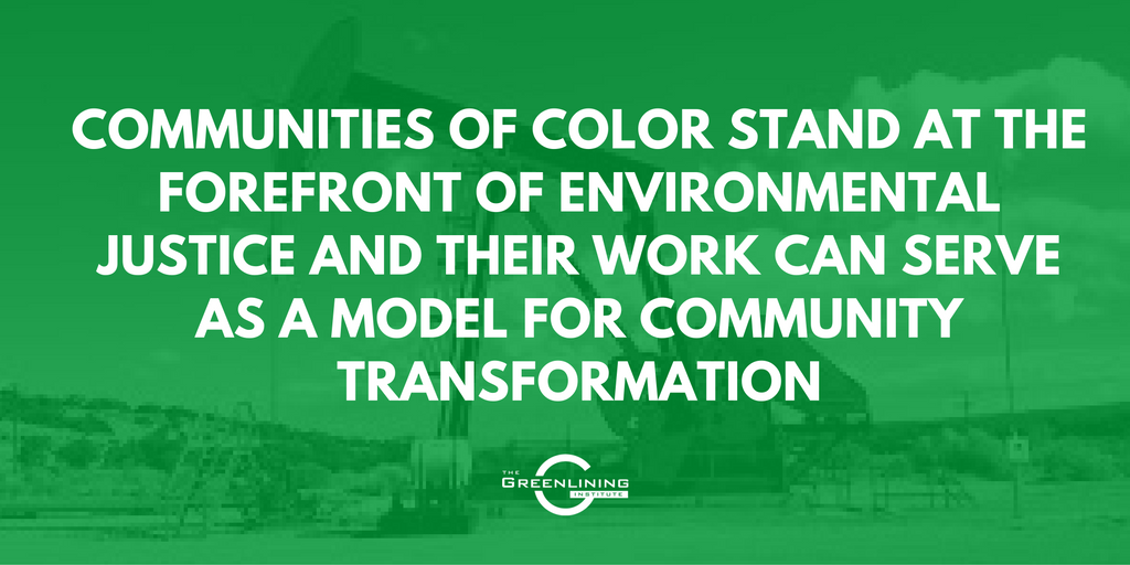 Greenlining's tweet photo. Communities of color are models for environmental justice, says @na_powell: https://t.co/DrE0TQrEAu https://t.co/4QtPwT2RnA