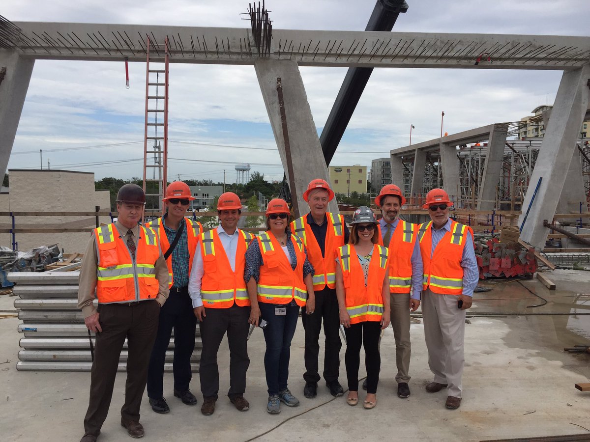 fau_cues's tweet photo. Tour of Ft. Lauderdale @AllAboardFla station with Southeast Florida TOD Working Group @jlrenne https://t.co/YQB9GIPRxh