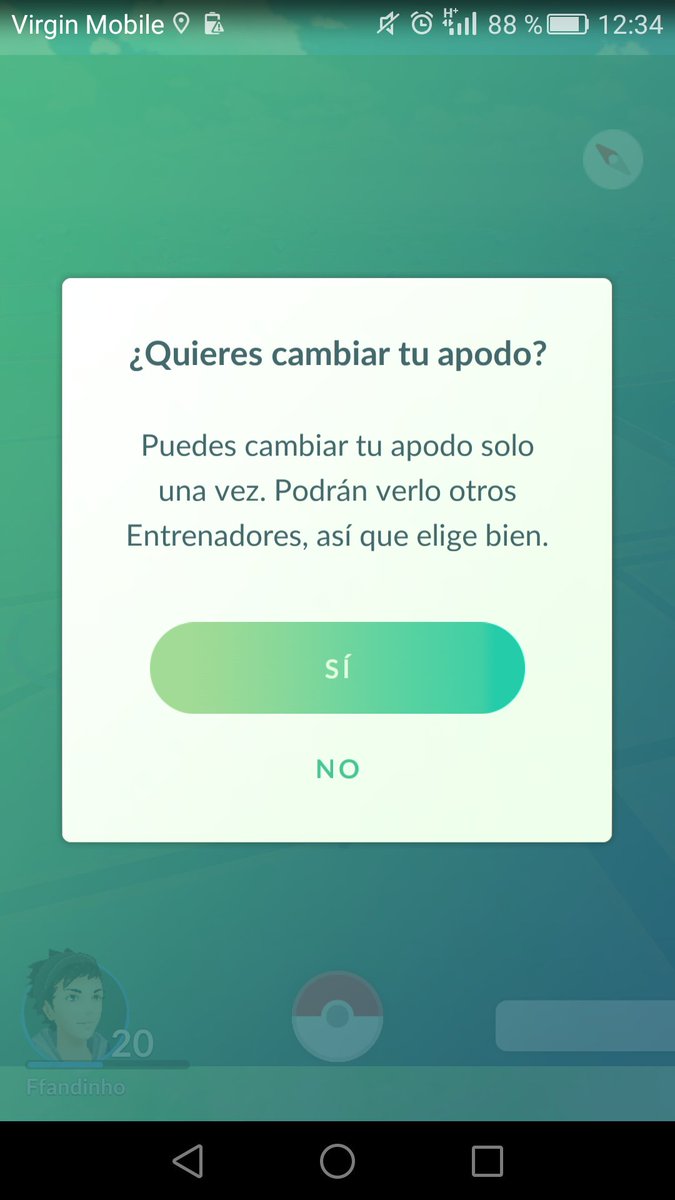 MrPokemonGoCol's tweet photo. Quieres cambiar tu apodo???
Una de las nuevas actualizaciones de #PokemonGo 

#PokemonGoColombia #Pokemon https://t.co/lVw6BN4KHW