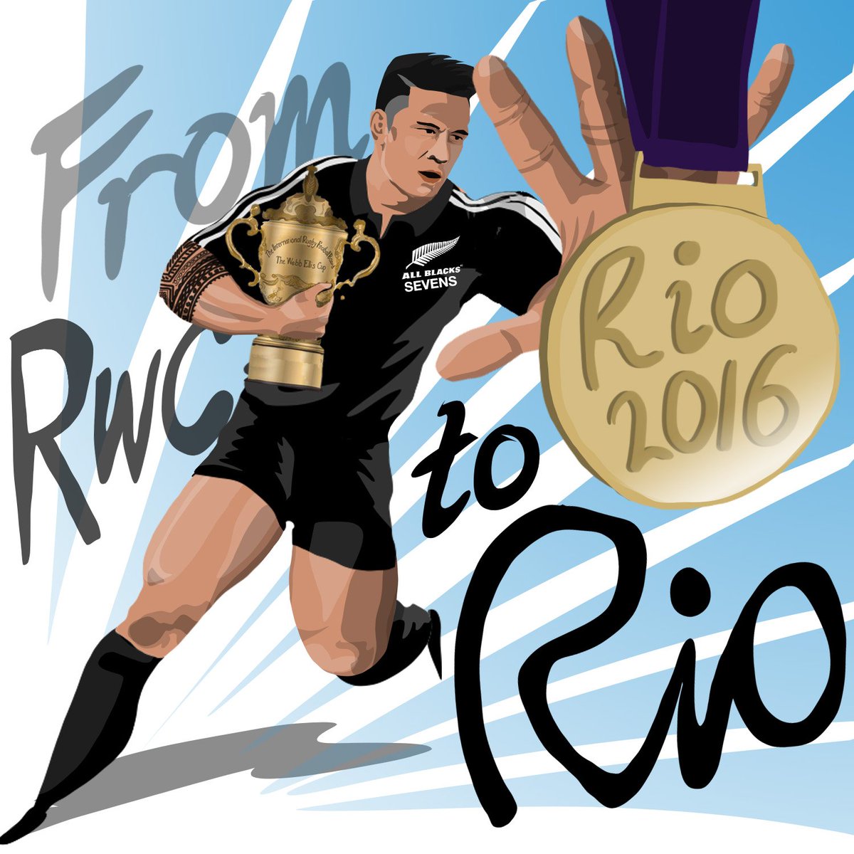 SVNSSeries's tweet photo. Wishing a speedy recovery to @nz7s' @SonnyBWilliams - get well soon #Rugby7s #Olympics https://t.co/wSkBLVLM8r