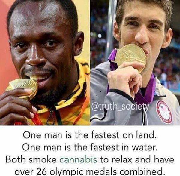 EvolveMarijuana's tweet photo. Nuff said. #olympics #cannabis https://t.co/8s4154EZtD