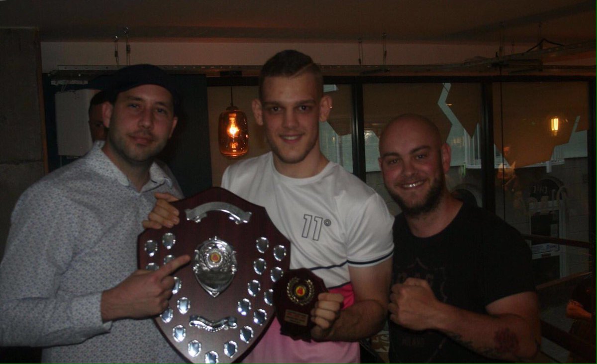 DemonshieldPro's tweet photo. @Ware_HouseABC Demonshield would like to simply say 2 words..."proud sponsors" #boxingfamily @chris_funkypump https://t.co/sQ5DPN1I7h