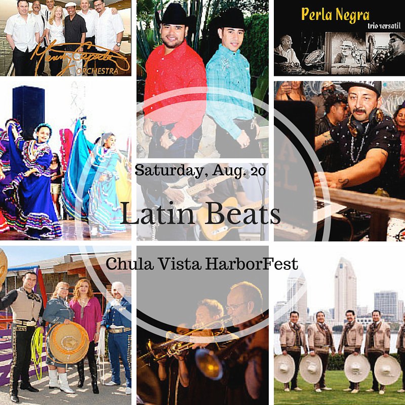 CVHarborFest's tweet photo. Come and enjoy our line-up at the Latin Beats Stage on Sat. 8/20! 
#CVHarborFest https://t.co/1WC56w6Akd