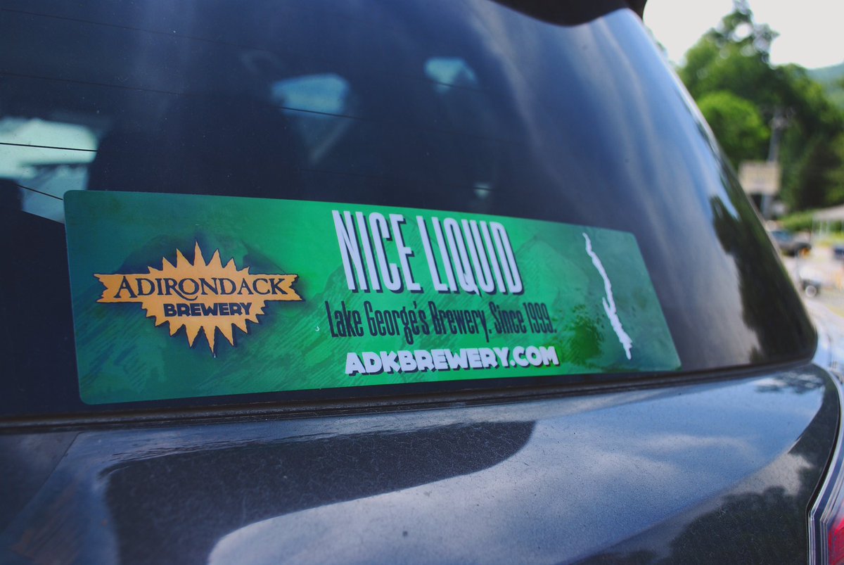 adkbrewery's tweet photo. New #BumperStickers have arrived! These are available at the #Pub now, and for only $1!
#Stickers #NiceLiquid https://t.co/XZCkXYnRIV