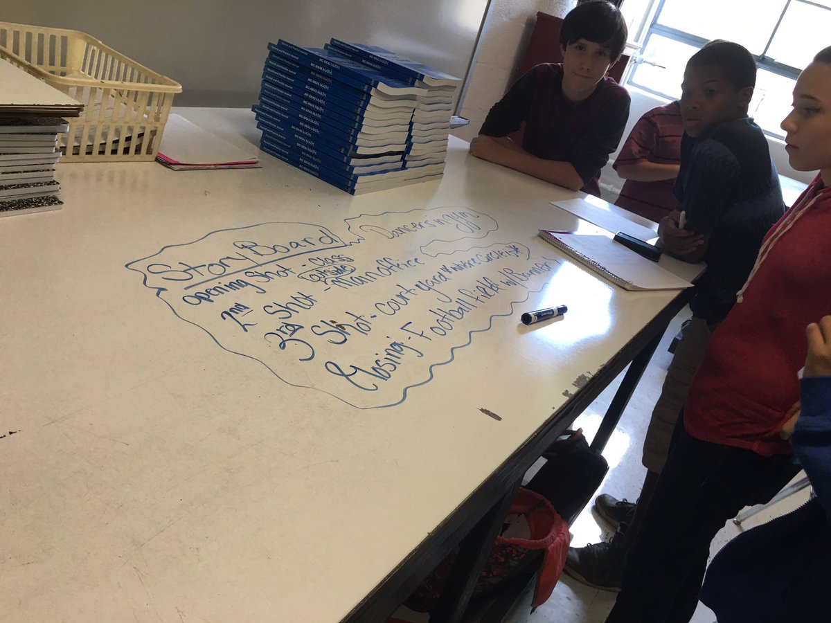 GMSfalcon's tweet photo. Students collaborating and creating in Mr. Slagle's room. #producersofknowledge #falconnation https://t.co/ExZEe09I9v
