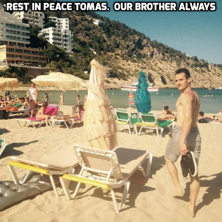studio338's tweet photo. Tomas we will see you again and dance together one day.  Everything we do from now is for you mate.  RIP Tomas https://t.co/NDWBlHYuU4