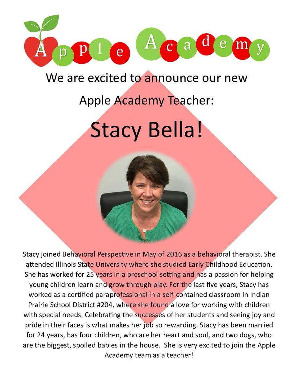 bpi_services's tweet image. We have our teacher and space is filling up quick for Apple Academy! #signupquick #BPIaba #preschool #limitedspace