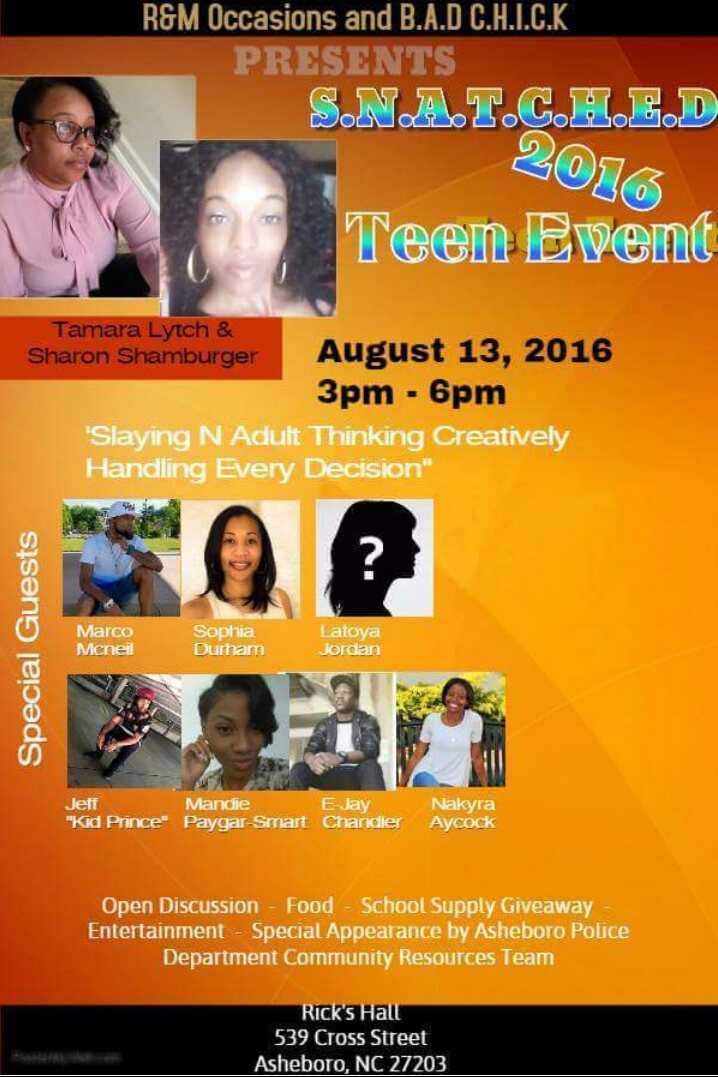 EJayChandler's tweet photo. This weekend I will be in Asheboro along with Kid Prince #supportthemovement https://t.co/c5ZMxVxwYH