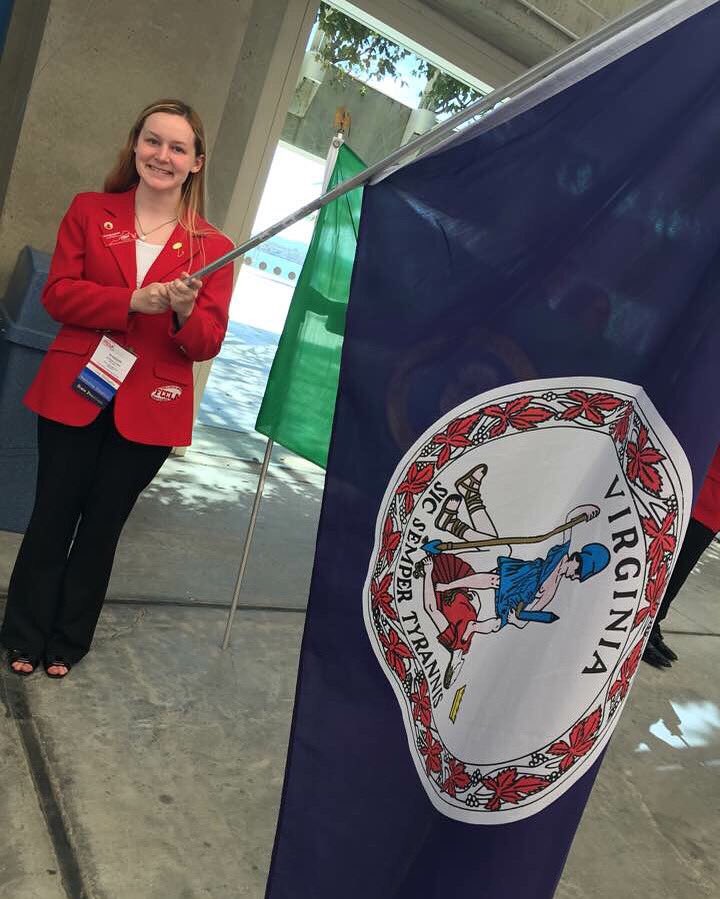 virginiafccla's tweet photo. We'd like to thank our #VAFCCLA State President for representing us at the #FCCLA #2016NLC in San Diego, CA in July! https://t.co/aslAhl3Q00