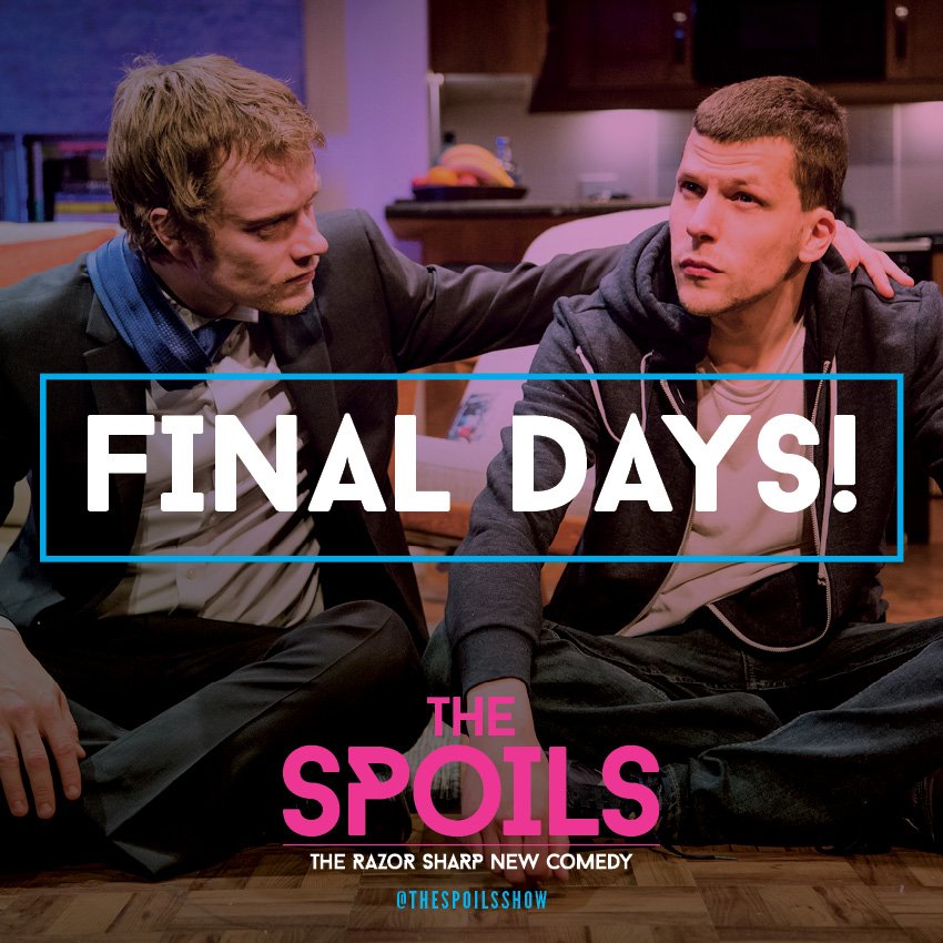 Don't miss out! The Spoils ends this week.