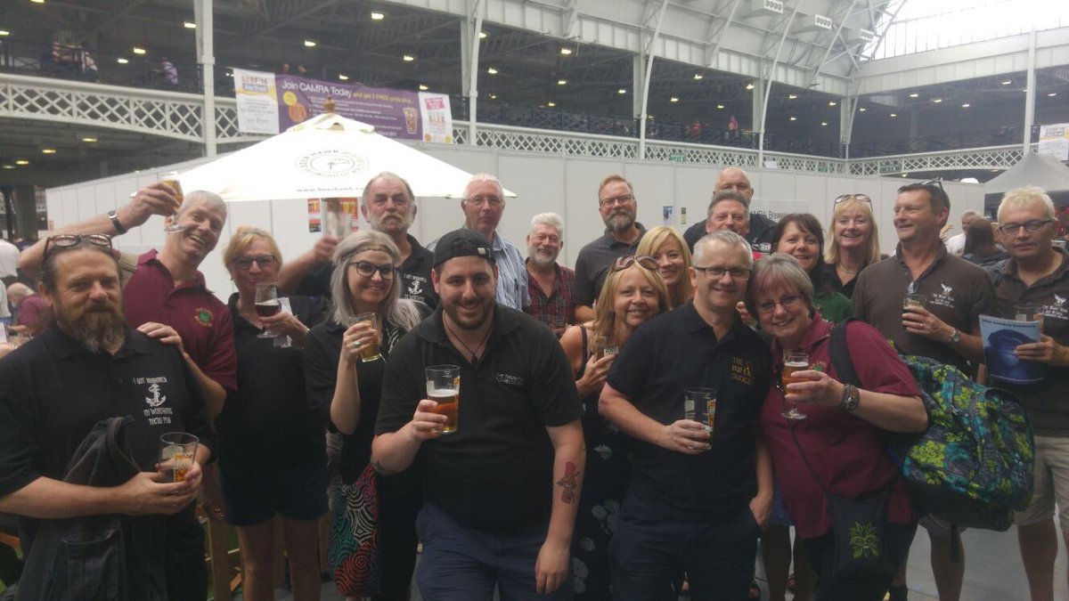 TheWightBear's tweet photo. What is the collective noun for group meet of micropub owners @gbbf? #fastestgrowingsector #realale @CAMRA_Official https://t.co/1HrePH2hb7