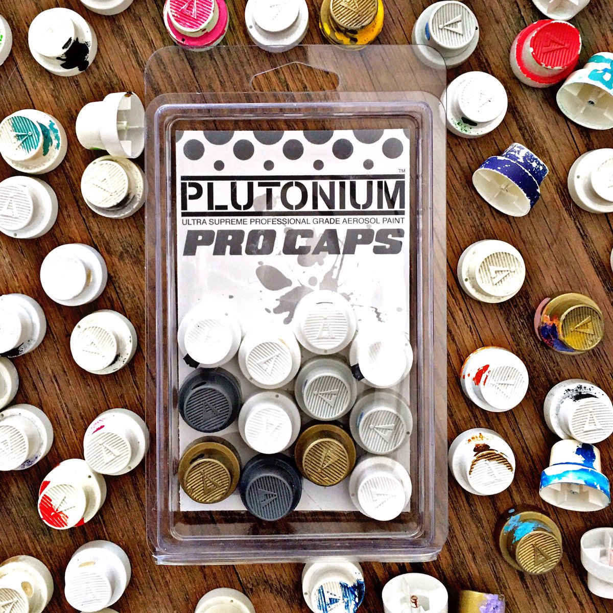 PlutoniumPaint's tweet image. #TipTuesday Our interchangeable Pro Caps provides variable spray patterns 1/16th" to over 10" wide. #SprayControl