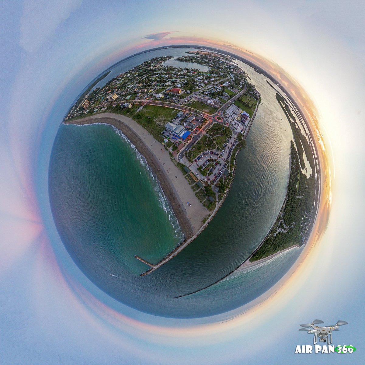airpan360's tweet photo. #littleplanet view above the Fort Pierce Inlet in South Florida #Florida #FtPierce #AerialPhotography #southflorida https://t.co/EwSaSvNpB0
