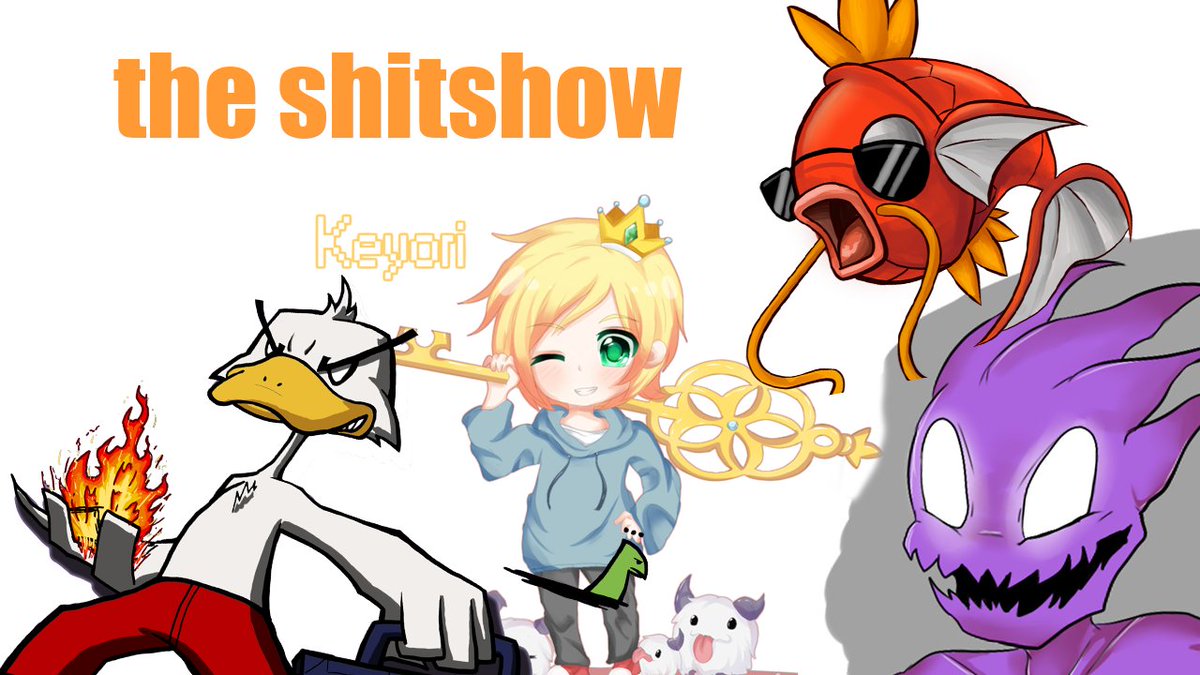 UberDanger's tweet photo. Would you watch a weekly podcast /w me @Keyori_ @themattcastro and @DarkkManeiac titled "The shitshow" 
RT = Yes https://t.co/G8BjtmhVLY