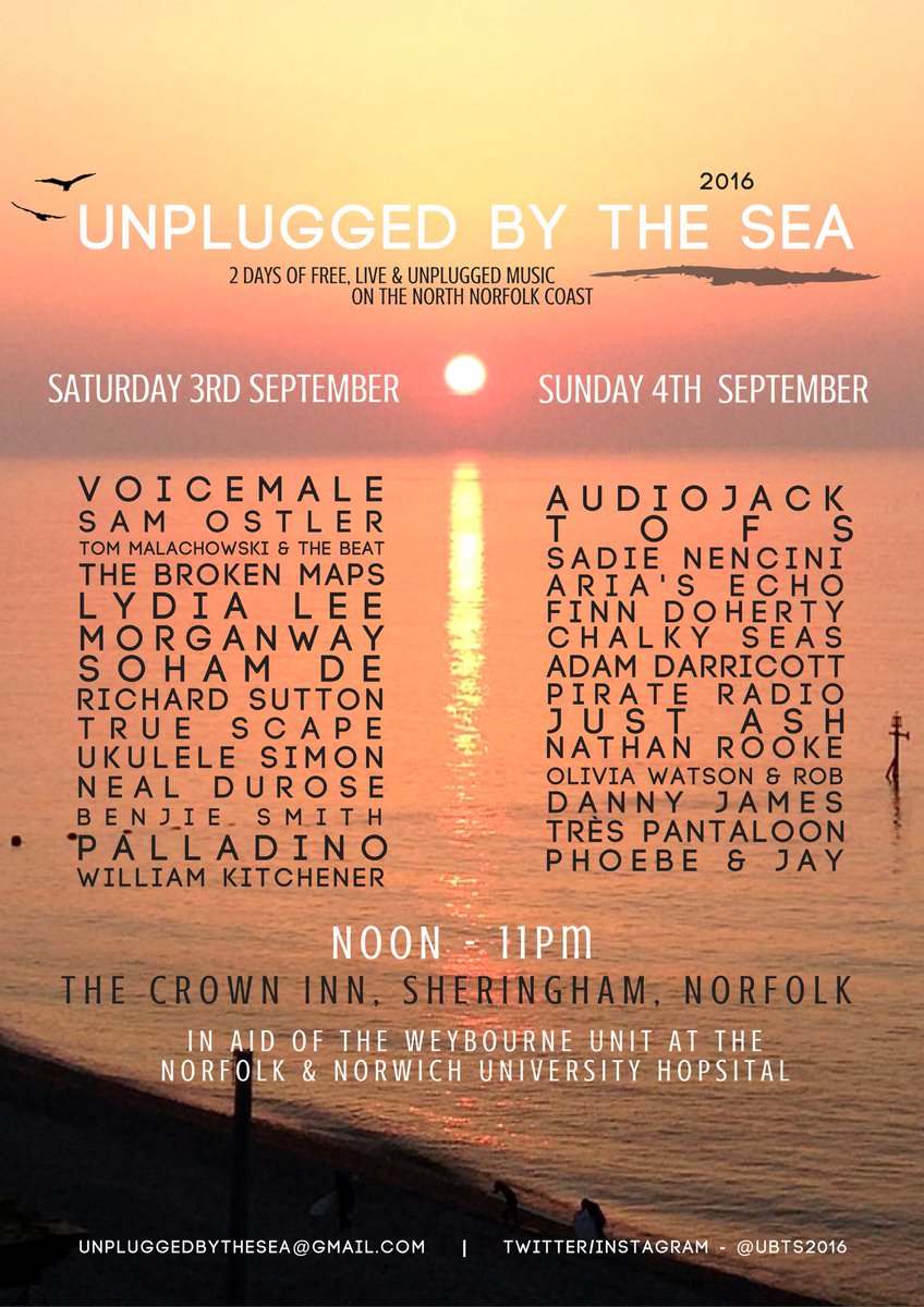 We have a new act!

<a href="/sohamdemusic/">Soham De</a> will replace Erin Bennett!

Please share far and wide! 😬