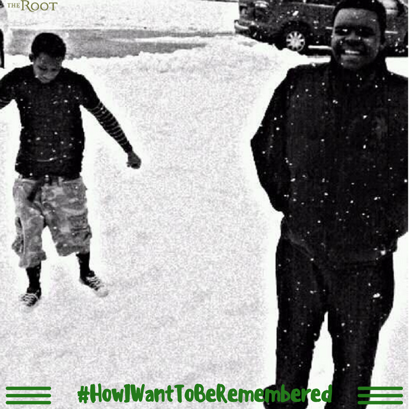 TheRoot's tweet photo. #MikeBrown's mom says he was not a thug. #HowIWantToBeRemembered https://t.co/Zxqw0DpJoE