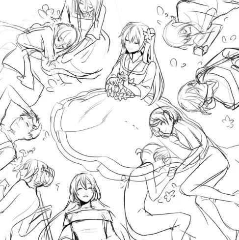 @suzu3939 ルカをど忘れして無理やり詰め。多人数ものは誰かしら集合絵忘れる失敗が多い 