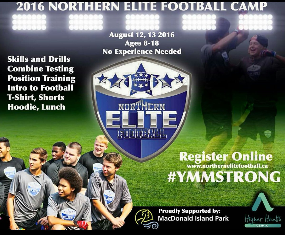 YMMFootball's tweet photo. The can't miss camp of the summer.. #Haveuregistered? #fortmacstrong https://t.co/qelfzu0UZm