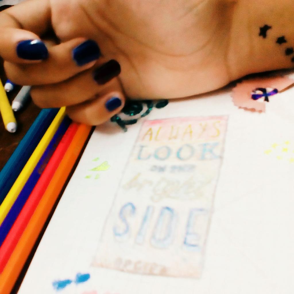 Alwes look on the bright side of live :-*