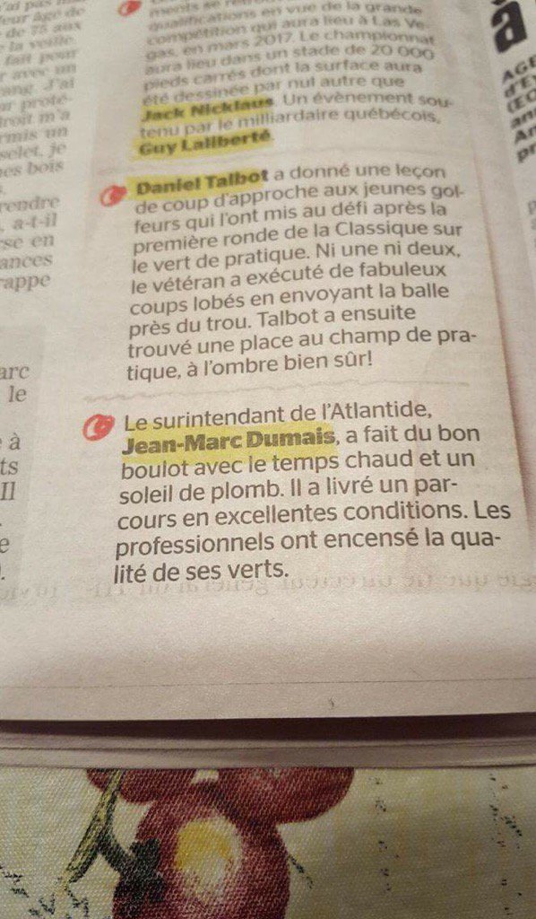 Merci, à tous!