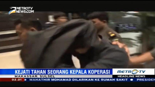 Kejati Sulsel Tahan Kepala Koperasi Mitra Mandiri dlvr.it/M0KPYY