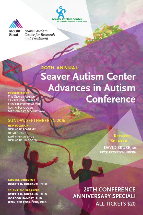 childpsychnyc's tweet photo. Register now for the 20th Annual Advances in #Autism Conference at https://t.co/0AfyxskbnC! https://t.co/ORDDzbnf74