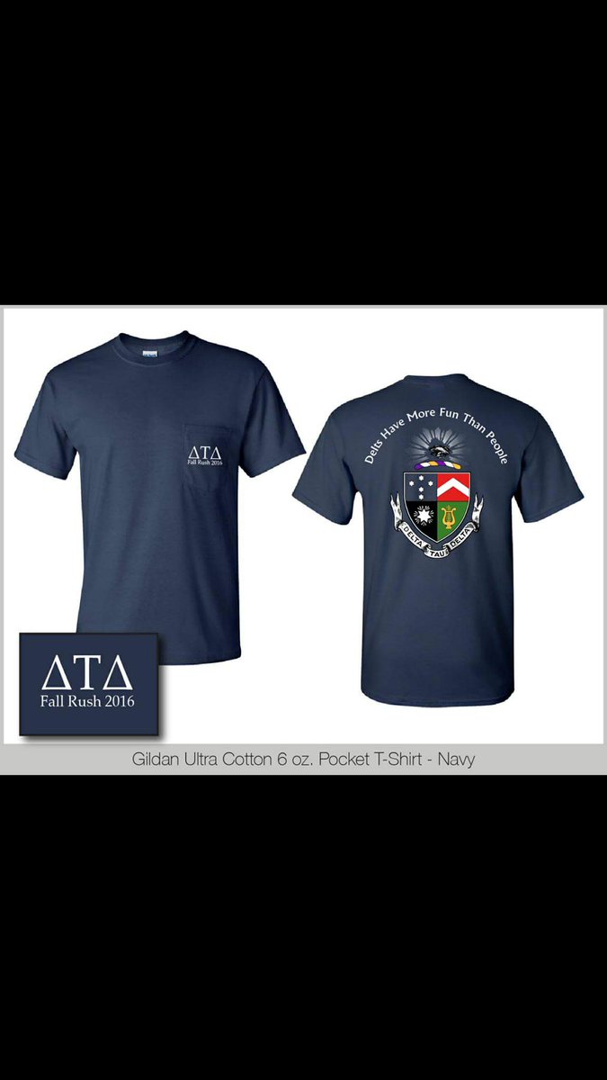 BGDelts's tweet photo. Delt 2016 fall rush shirts are now out! Be sure to purchase them from the link in the next tweet! https://t.co/tQUrJgzlTz