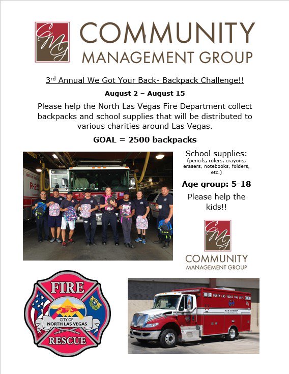 CMGhoa's tweet photo. CMG is proud to be a drop-off location for the 3rd Annual #BackpackDrive! Help by donating #school #supplies today! https://t.co/Osfnh3wwtw