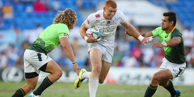 BUCSsport's tweet photo. #BUCSinBrazil: @UBSport alumnus @James_Rodwell's two try's give #GBR sevens a 14-7 lead against Japan at HT! https://t.co/6yRoGD0nsd