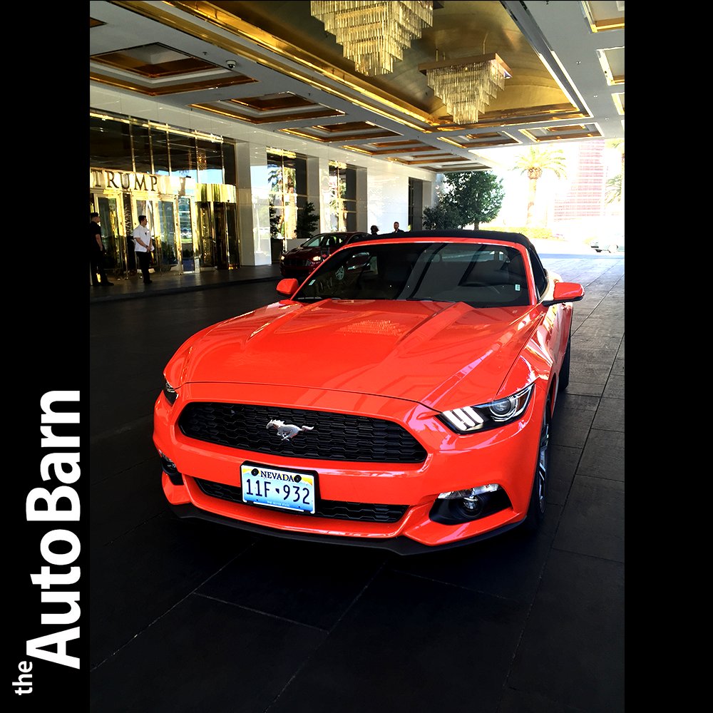 AutoBarnGroup's tweet image. Our sexy mustang in Las Vegas. The only way to travel. #GitRdoneFun #PayAsmileForward tabg.ca